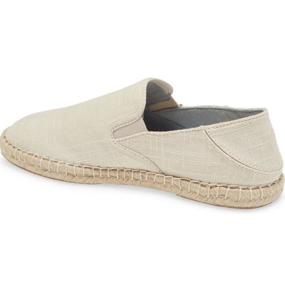 OluKai Kaula Pa'a Kapa Slip-on Espadrille Loafer Size 9.5 Tapa Canvas NEW $100 - Picture 3 of 12